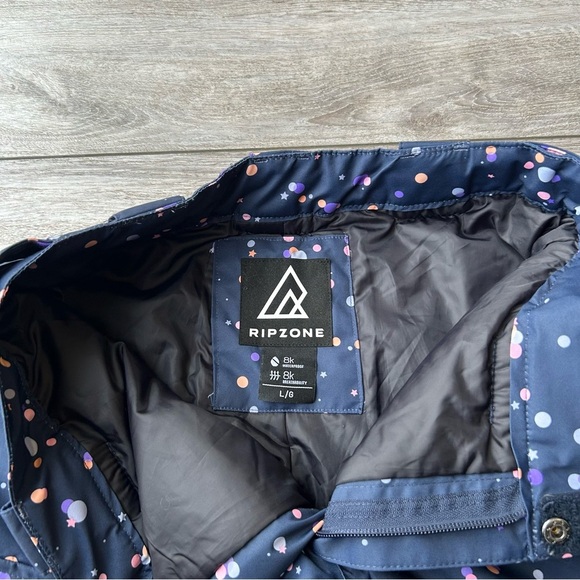 Ripzone Kids' Printed Snow Pants Winter Ski Insulated - Picture 3 of 15